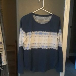 Blue/white long sleeve